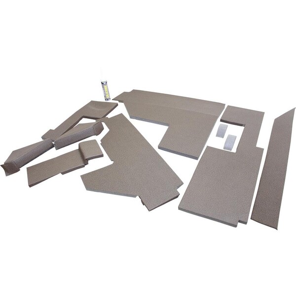 Aftermarket AMSS20010 Qwik Fit Lower Cab Kit, Brown AMSS20010-ABL - main